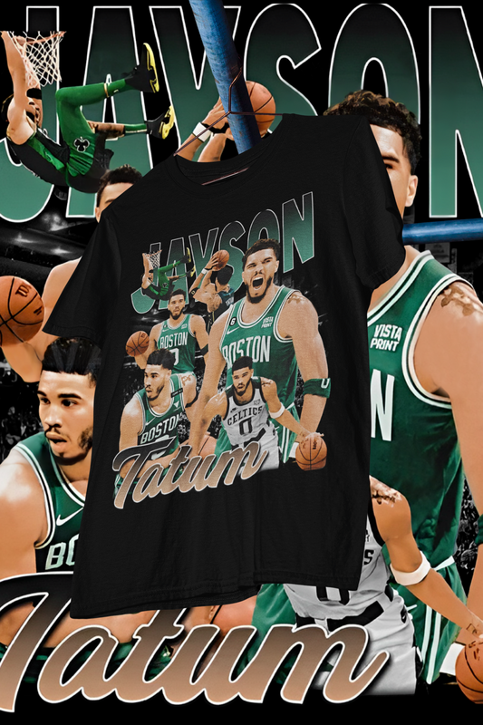 JAYSON TATUM - shirt design, Bootleg tees design, ready to print, Printable design basketball, 90s, DTF,DTG,300 DPI