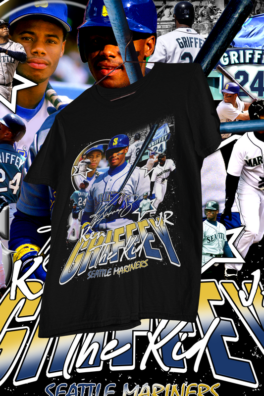 KEN GRIFFEY JR -shirt design, Bootleg tees design, ready to print, Printable design basketball, 90s, DTF,DTG,300 DPI