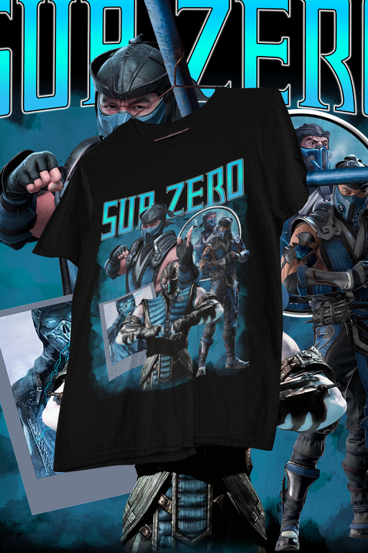 SUBZERO MK - shirt design, Bootleg tees design, ready to print, Printable design basketball, 90s, DTF,DTG,300 DPI