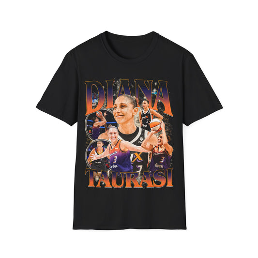 Vintage 90s Basketball Bootleg Style T-Shirt, DIANA TAURASI Retro Basketball Shirt Unisex Graphic Tee