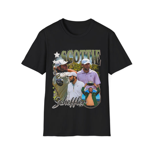 Vintage 90s GOLF Bootleg Style T-Shirt, SCOTTIE SCHEFFLER Vintage Graphic Tee, Retro GOLF Shirt Unisex Graphic Tee