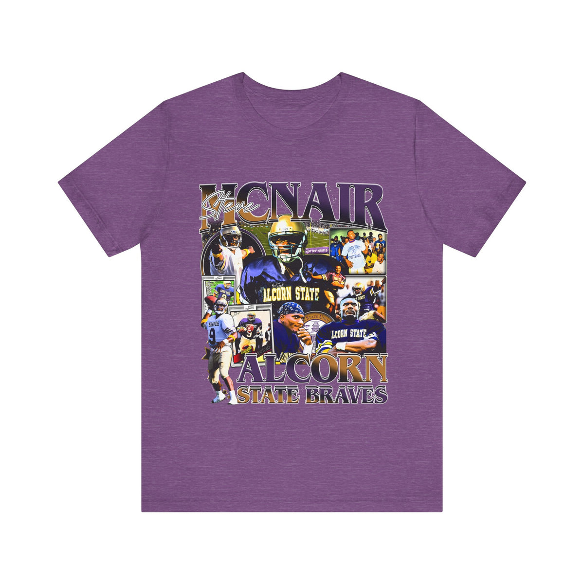 Vintage 90s Football Bootleg Style TShirt STEVE MCNAIR Unisex Graphic Tee Shirt