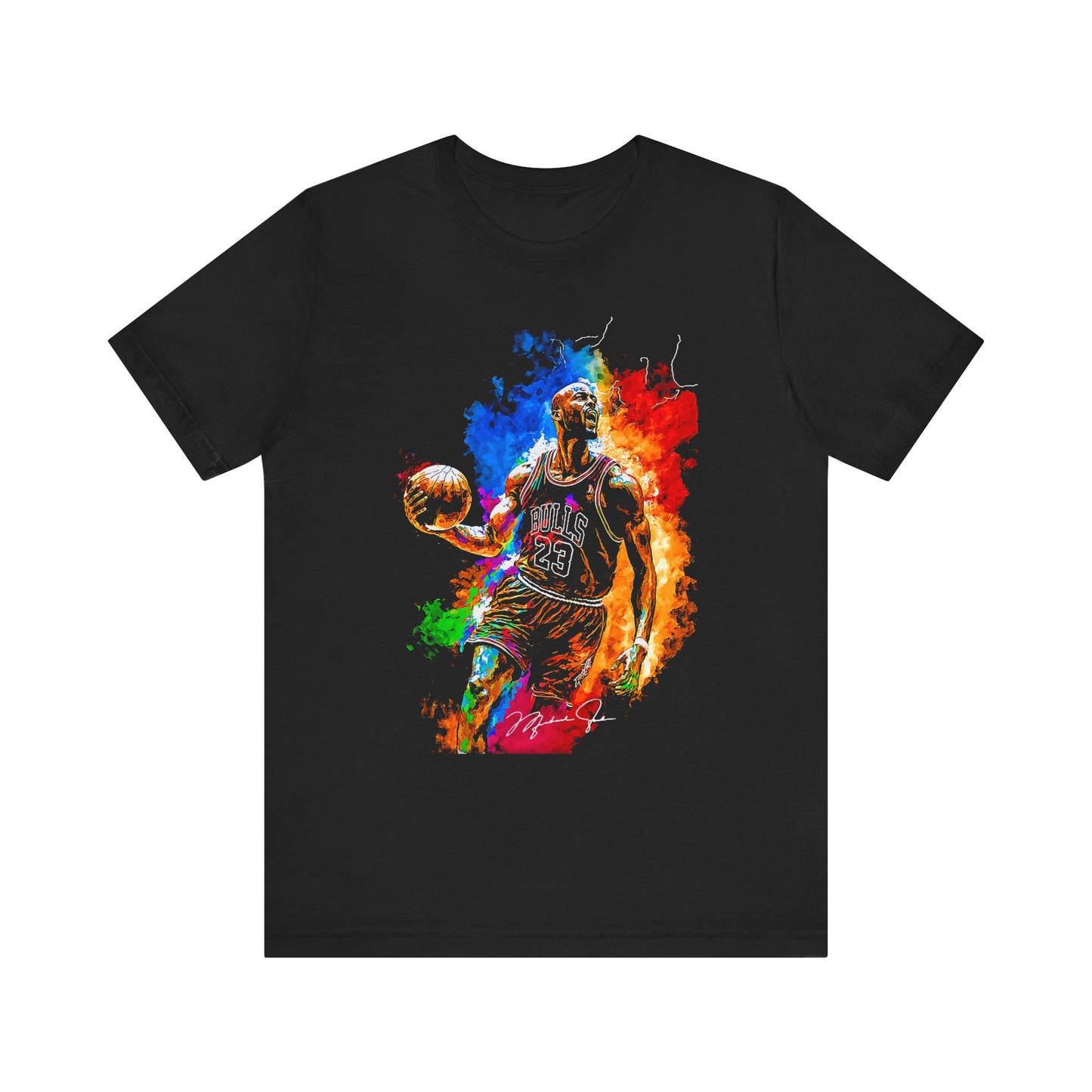 MICHAEL JORDAN PREMIUM Art Unisex Jersey Short Sleeve Tee Shirt