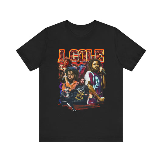 JCOLE VINTAGE BOOTLEG 90s Unisex Jersey Short Sleeve Tee Shirt