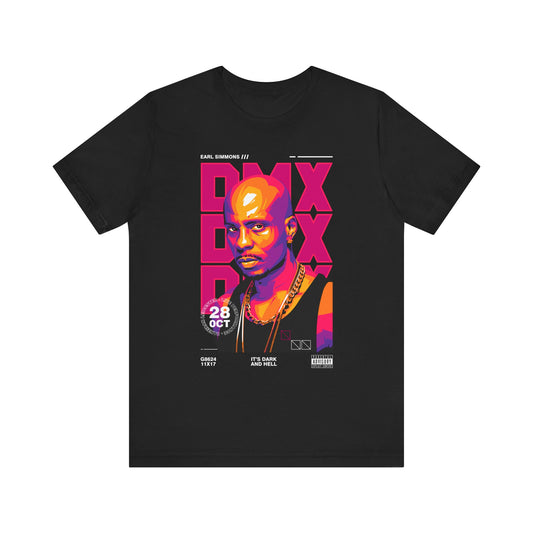 DMX VINTAGE BOOTLEG 90s Unisex Jersey Short Sleeve Tee