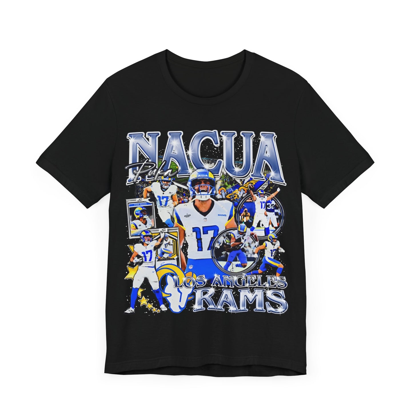 Vintage 90s Football Bootleg Style T-Shirt PUKA NACUA Unisex Graphic Tee Shirt