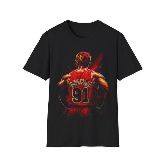 DENNIS BASKETBALL LEGENDS Unisex Softstyle T-Shirt