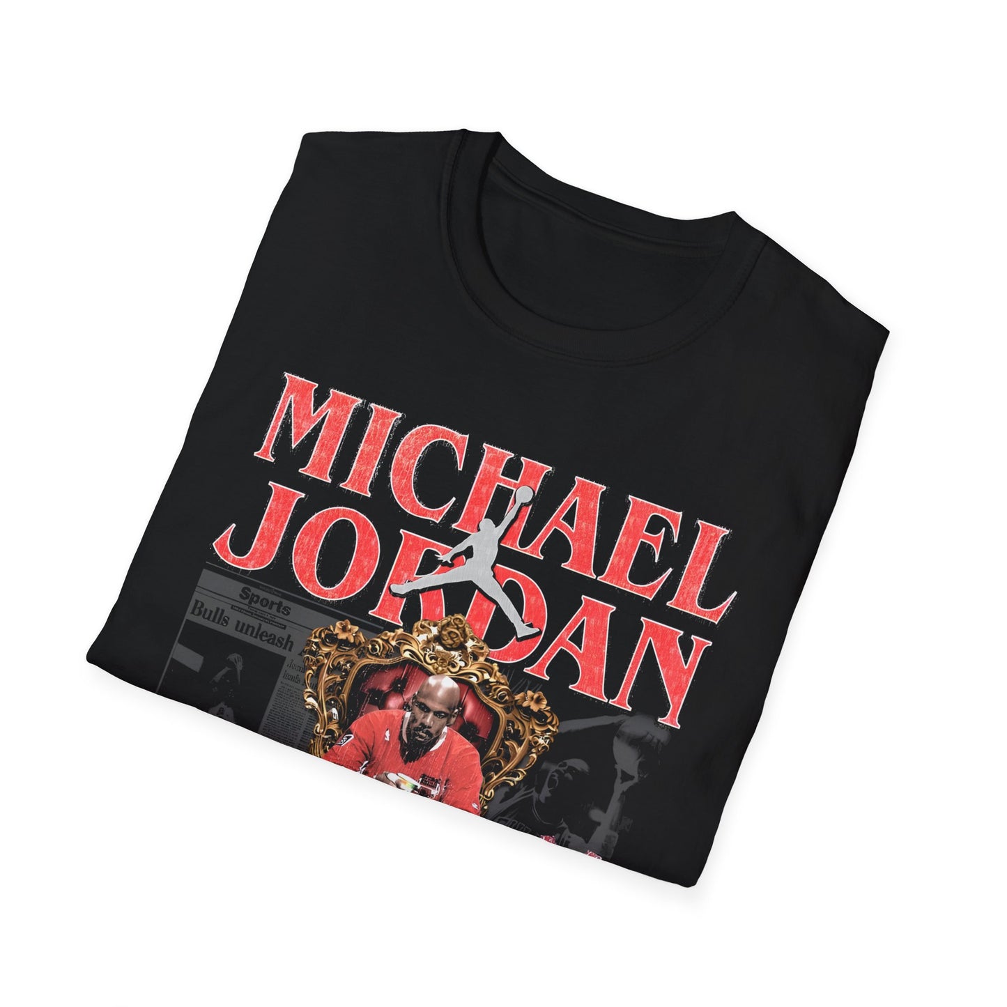 Vintage 90s Basketball Bootleg Style T-Shirt, MJ CLASSIC Retro Basketball Shirt Unisex Graphic Tee