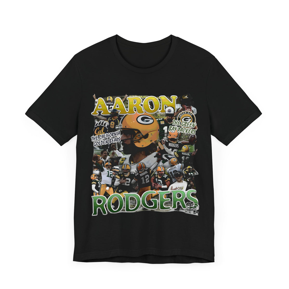 Vintage 90s Football Bootleg Style TShirt AARON RODGERS Unisex Graphic Tee Shirt