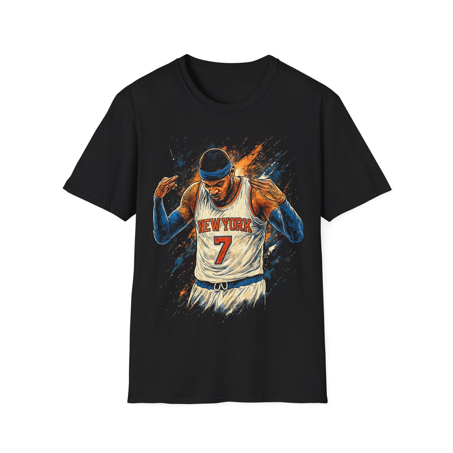 CARMELO BASKETBALL LEGENDS Unisex Softstyle T-Shirt