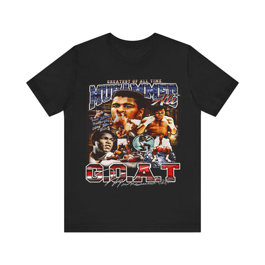 Vintage 90s Bootleg Style T-Shirt, Fighter ALI The Greatest Unisex Tee Shirt