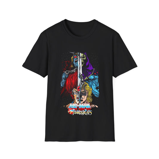 80S LEGENDS HE MAN THUNDERCAT COMBO Unisex Softstyle T-Shirt