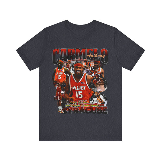 Vintage 90s Basketball Bootleg Style TShirt CARMELO ANTHONY Unisex Graphic Tee
