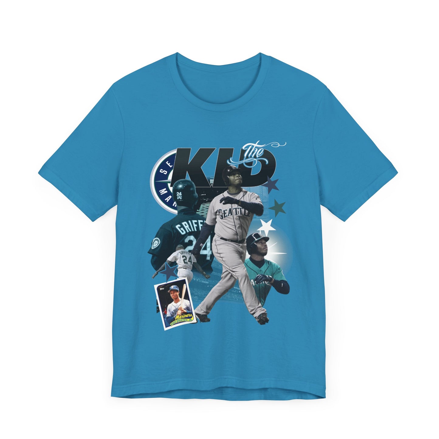 Vintage 90s Baseball Bootleg Style T-Shirt KEN GRIFFEY JR KID Unisex Graphic Tee