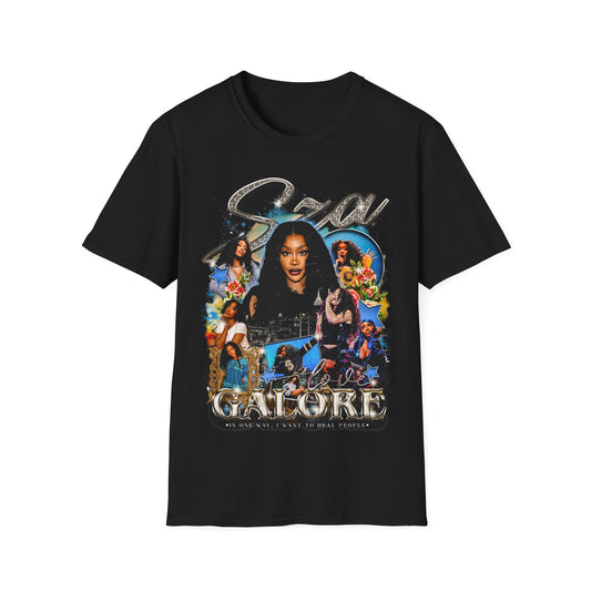 Vintage 90s Rap Bootleg Style T-Shirt, SZA Retro Rap Shirt Unisex Graphic Tee Shirt