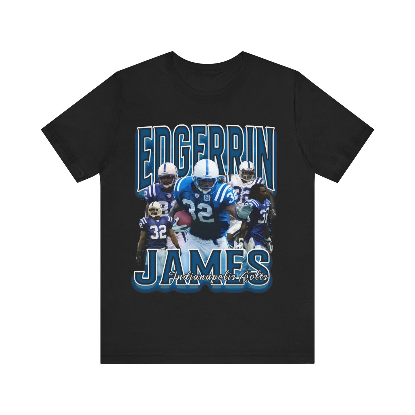 Vintage 90s Football Bootleg Style T-Shirt EDGERRIN JAMES 90s Unisex Graphic Tee