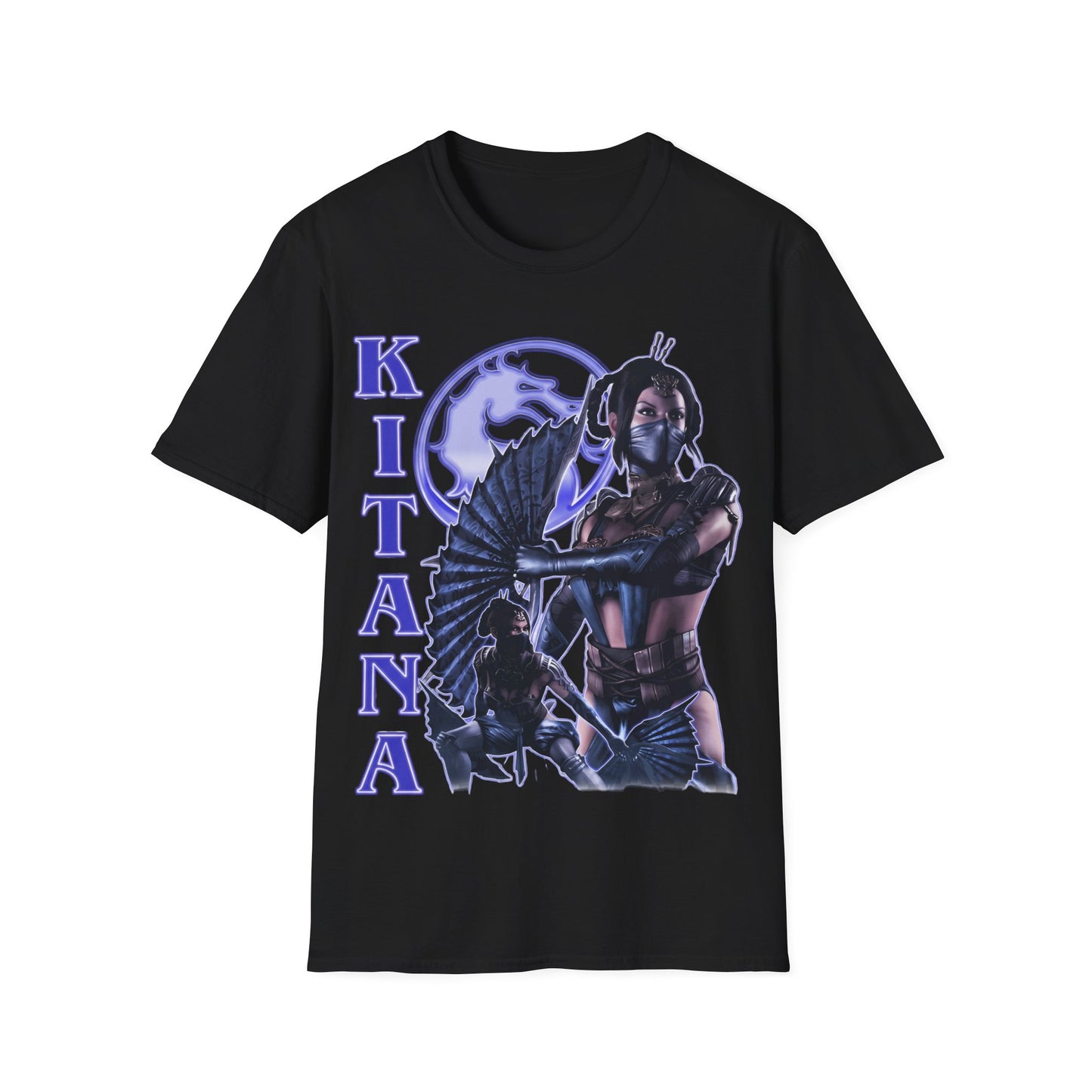 POP CULTURES KITANA FROM MK Unisex Softstyle T-Shirt