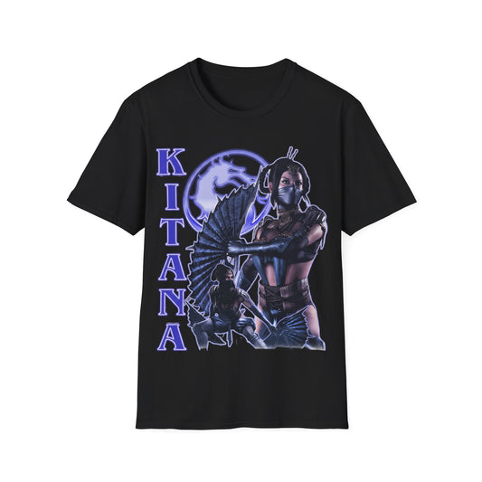 POP CULTURES KITANA FROM MK Unisex Softstyle T-Shirt
