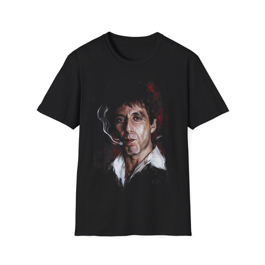 SCARFACE TONY POP CULTURE Unisex Softstyle T-Shirt