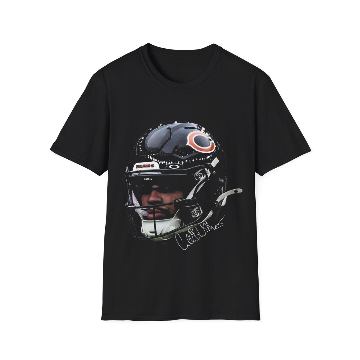CALEB WILLIAMS BIG FACE FOOTBALL LEGENDS Unisex Softstyle T-Shirt