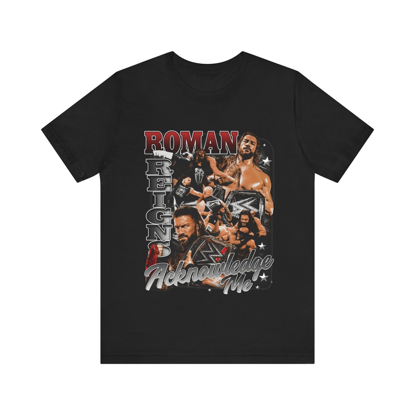 Vintage 90s Bootleg Style T-Shirt, Wrestler ROMAN REIGNS Unisex Tee Shirt