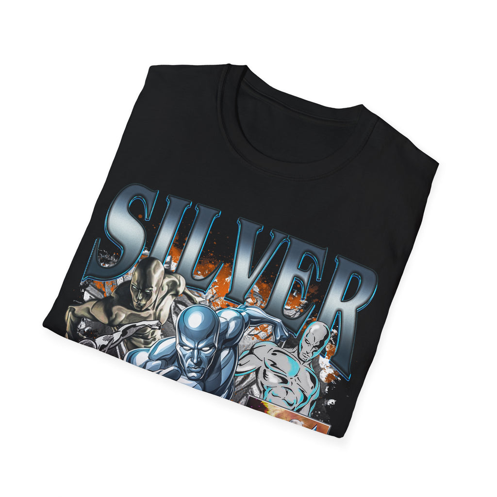 Vintage 90s Superheroes Bootleg Style T-Shirt, SILVER SURFER Graphic Tee, Retro Superheroes Shirt Unisex Graphic Tee