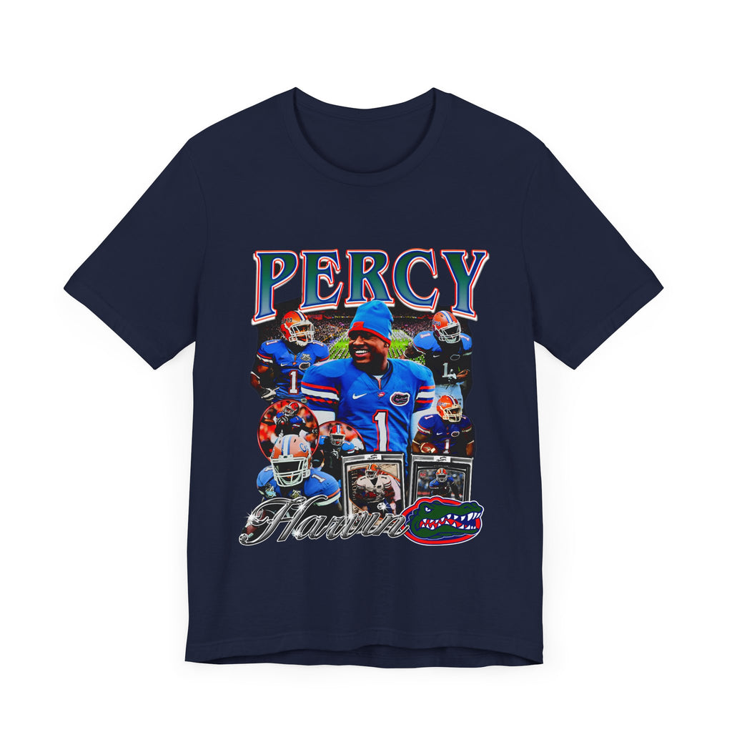 Vintage 90s Football Bootleg Style TShirt PERCY HARVIN Unisex Graphic Tee Shirt