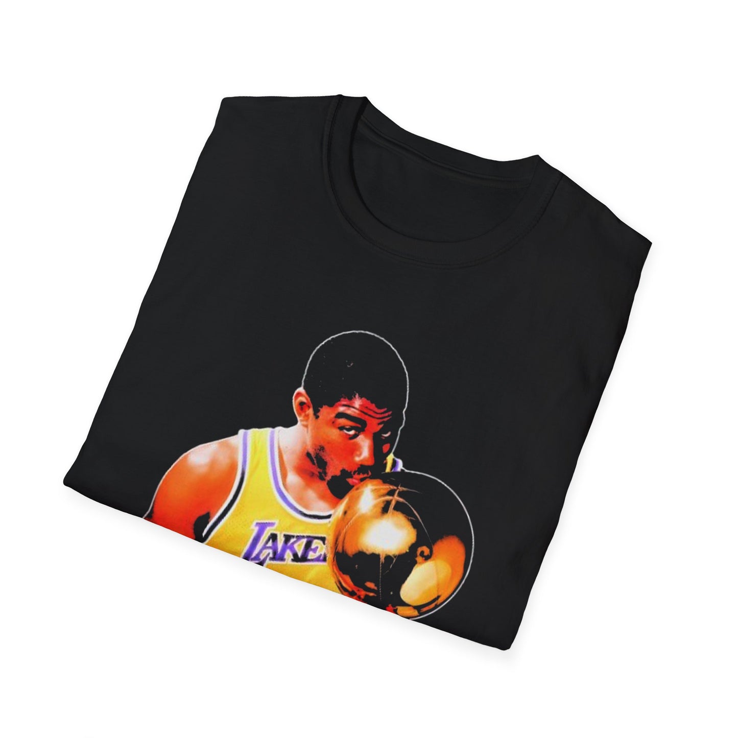 Vintage 90s Basketball Bootleg Style T-Shirt, MAGIC JOHNSON Retro Basketball Shirt Unisex Graphic Tee