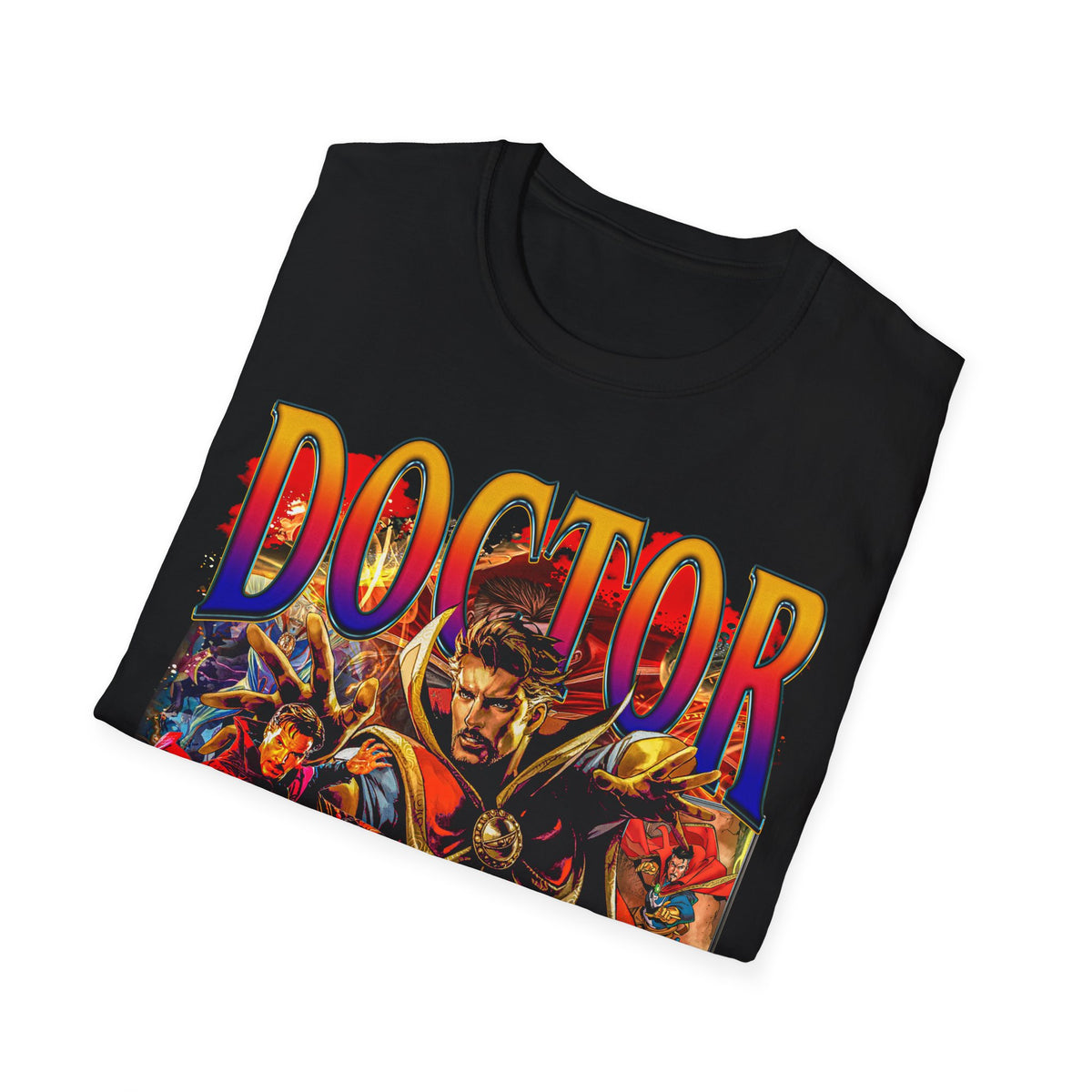 Vintage 90s Superheroes Bootleg Style T-Shirt, DOCTOR STRANGE Graphic Tee, Retro Superheroes Shirt Unisex Graphic Tee
