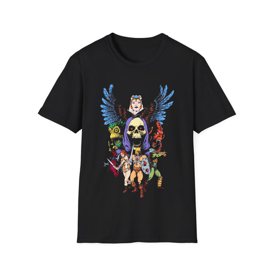 80S LEGENDS SKELETOR & CREW Unisex Softstyle T-Shirt