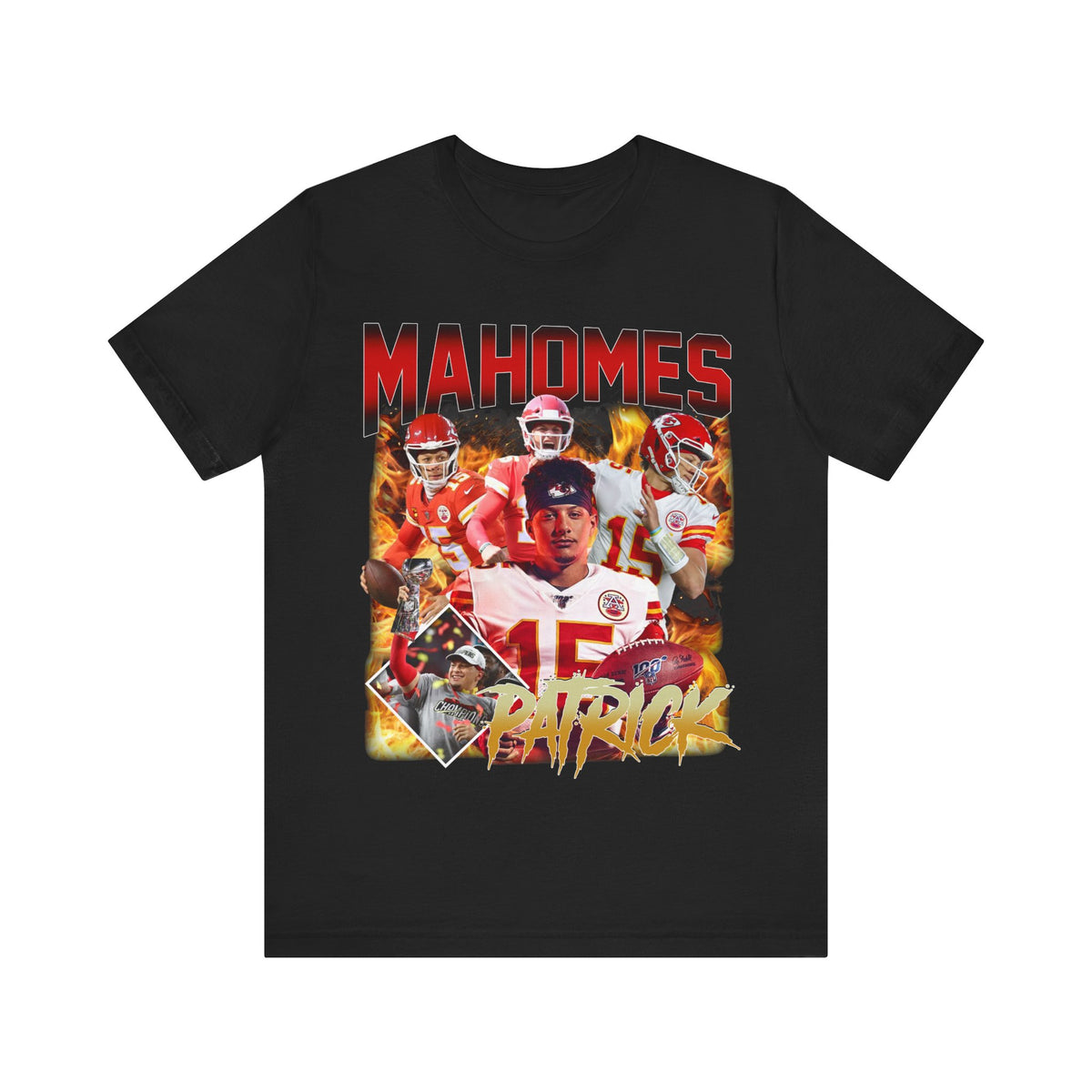 Vintage 90s Football Bootleg Style TShirt PATRICK MAHOMES Unisex Graphic Tee 90s
