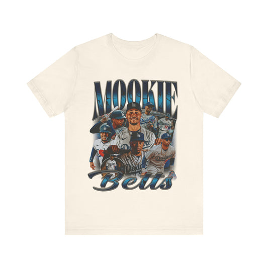 Vintage 90s Baseball Bootleg Style T-Shirt MOOKIE BETTS 90s Unisex Graphic Tee