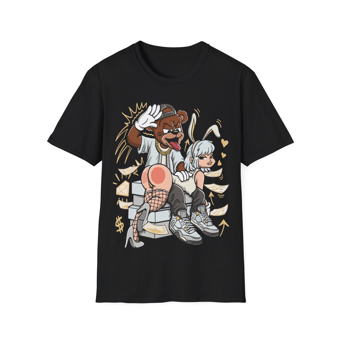 SMACK DAT PREMIUM STREETWEAR Unisex Softstyle T-Shirt