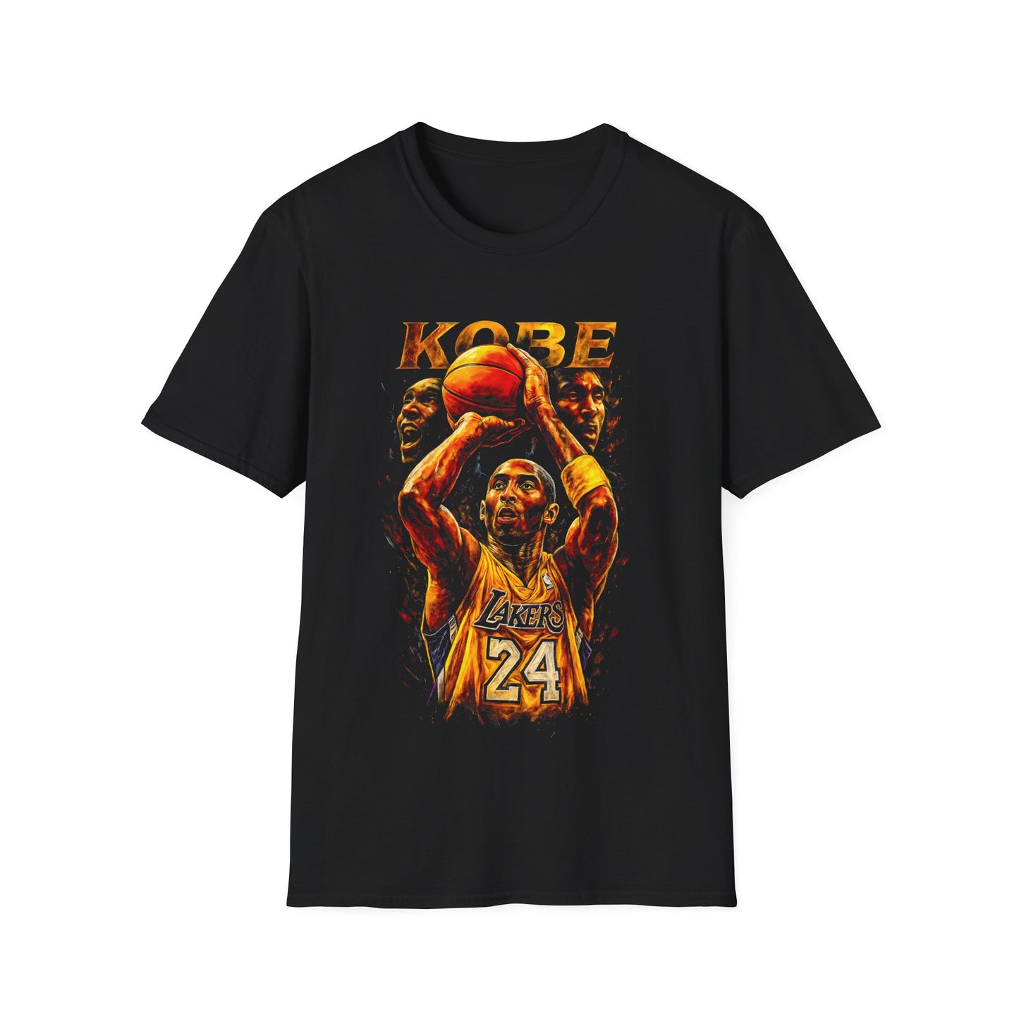 KOBE BASKETBALL LEGENDS Unisex Softstyle T-Shirt