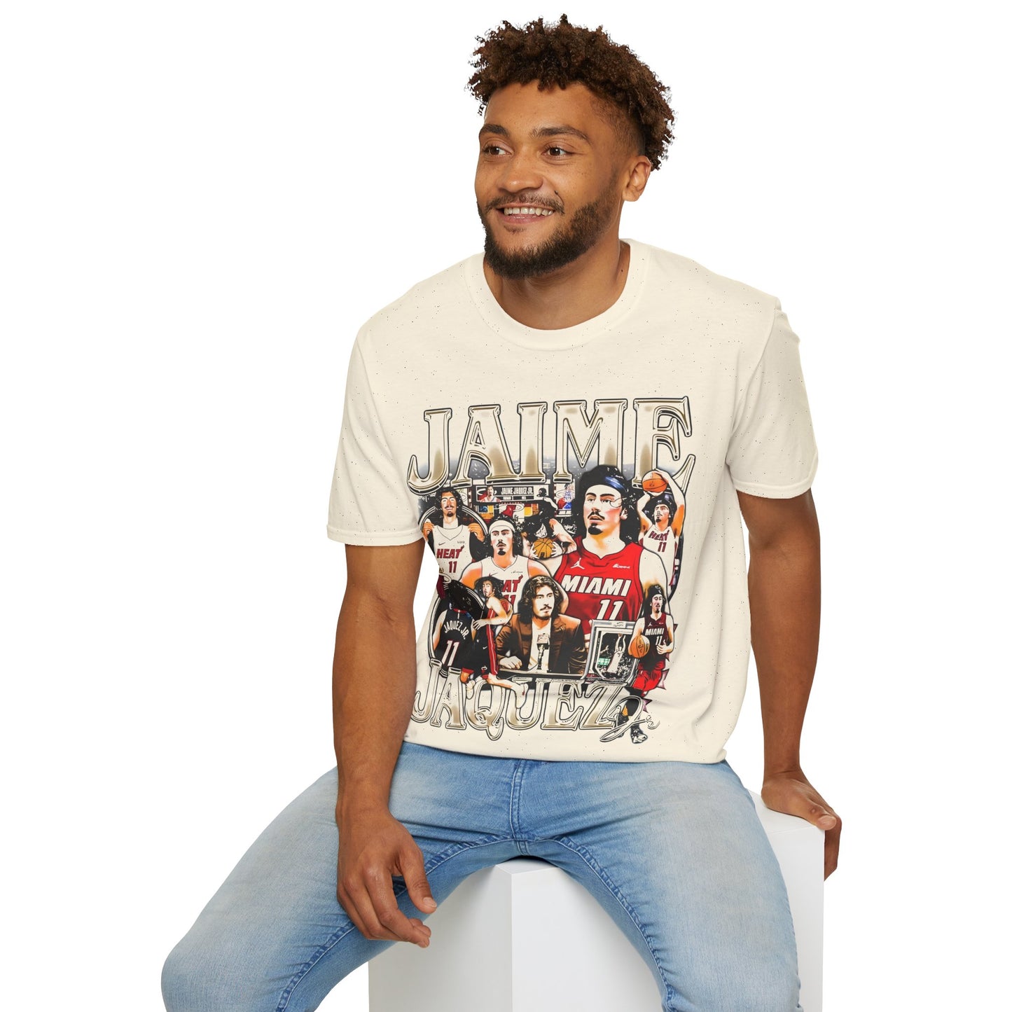 Vintage 90s Basketball Bootleg Style T-Shirt, JAIME JAQUEZ Retro Basketball Shirt Unisex Graphic Tee