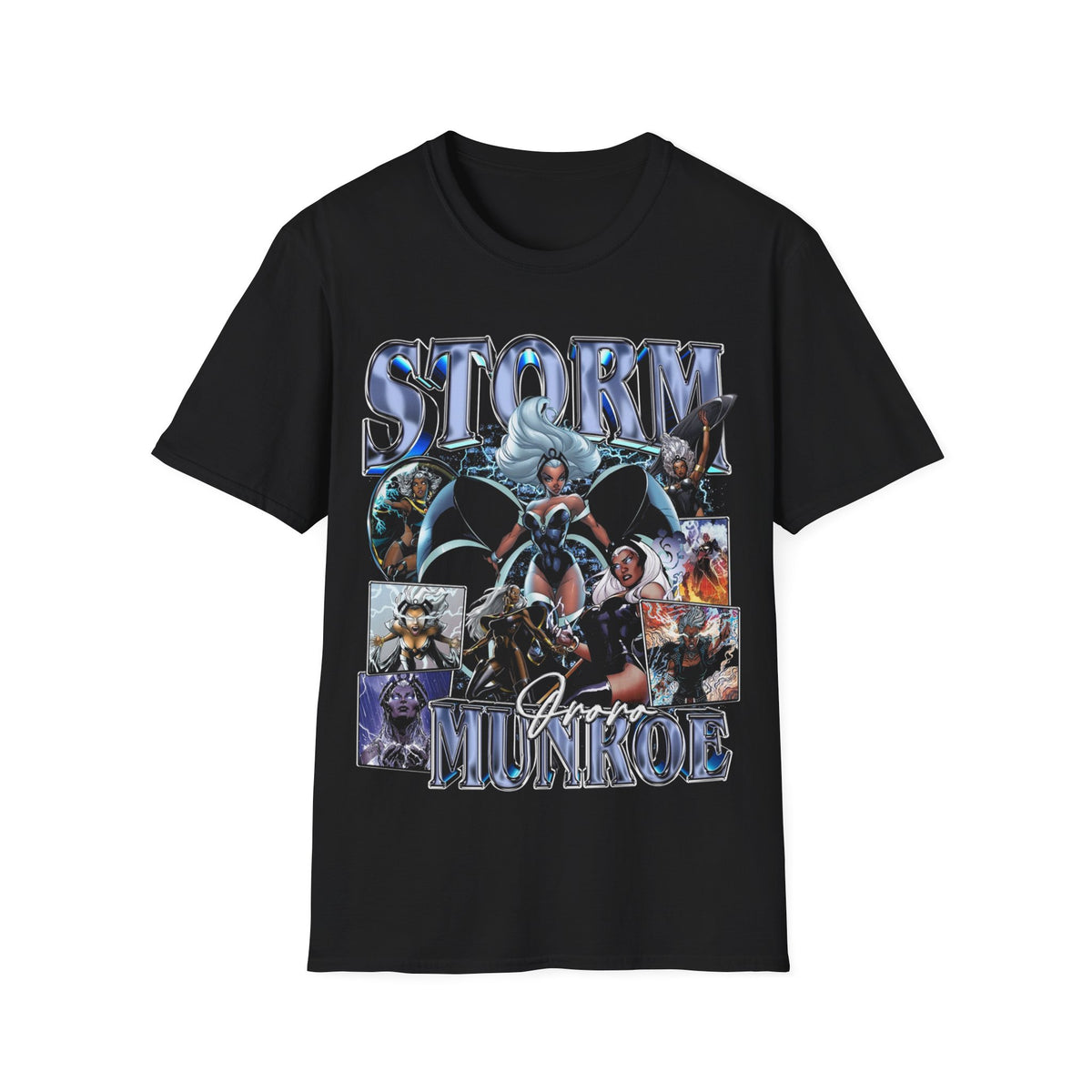 Vintage 90s Superheroes Bootleg Style T-Shirt, STORM Retro Superheroes Shirt Unisex Graphic Tee