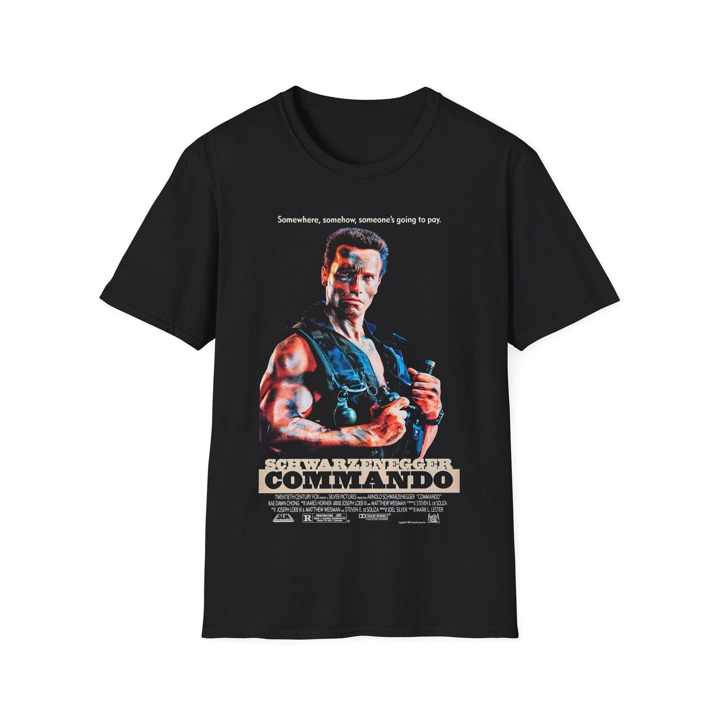 COMMANDO POP CULTURE Unisex Softstyle T-Shirt