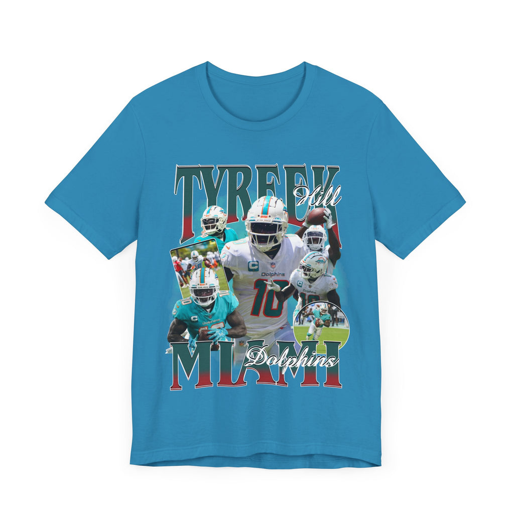 Vintage 90s Football Bootleg Style TShirt TYREEK HILL Unisex Graphic Tee Shirt