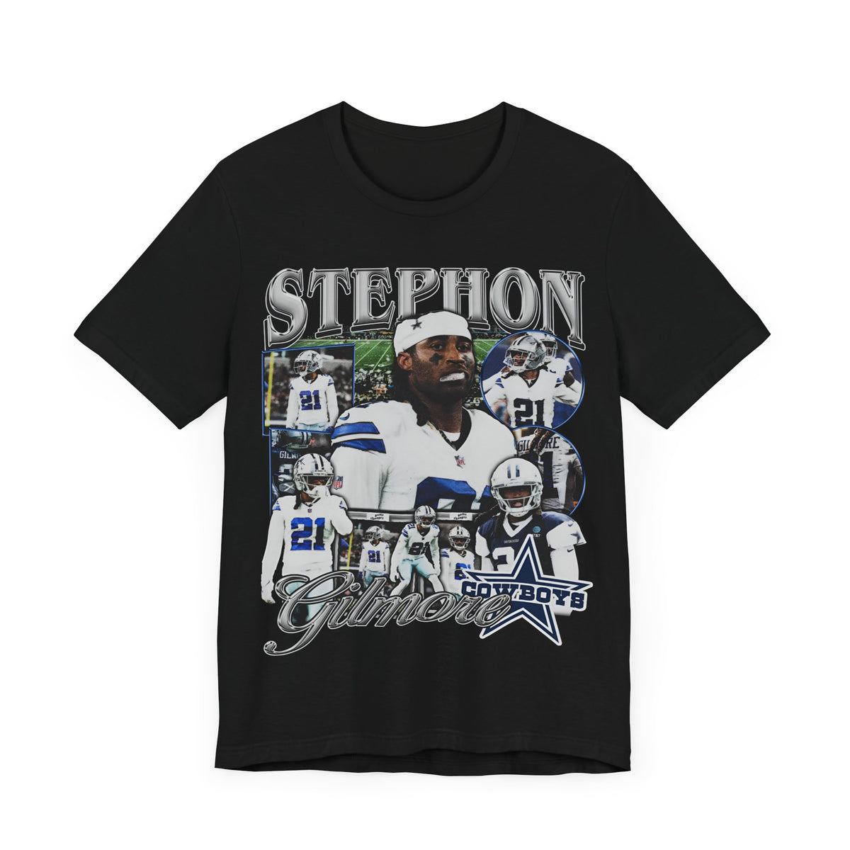 Vintage 90s Football Bootleg Style T-Shirt STEPHON GILMORE Unisex Graphic Tee