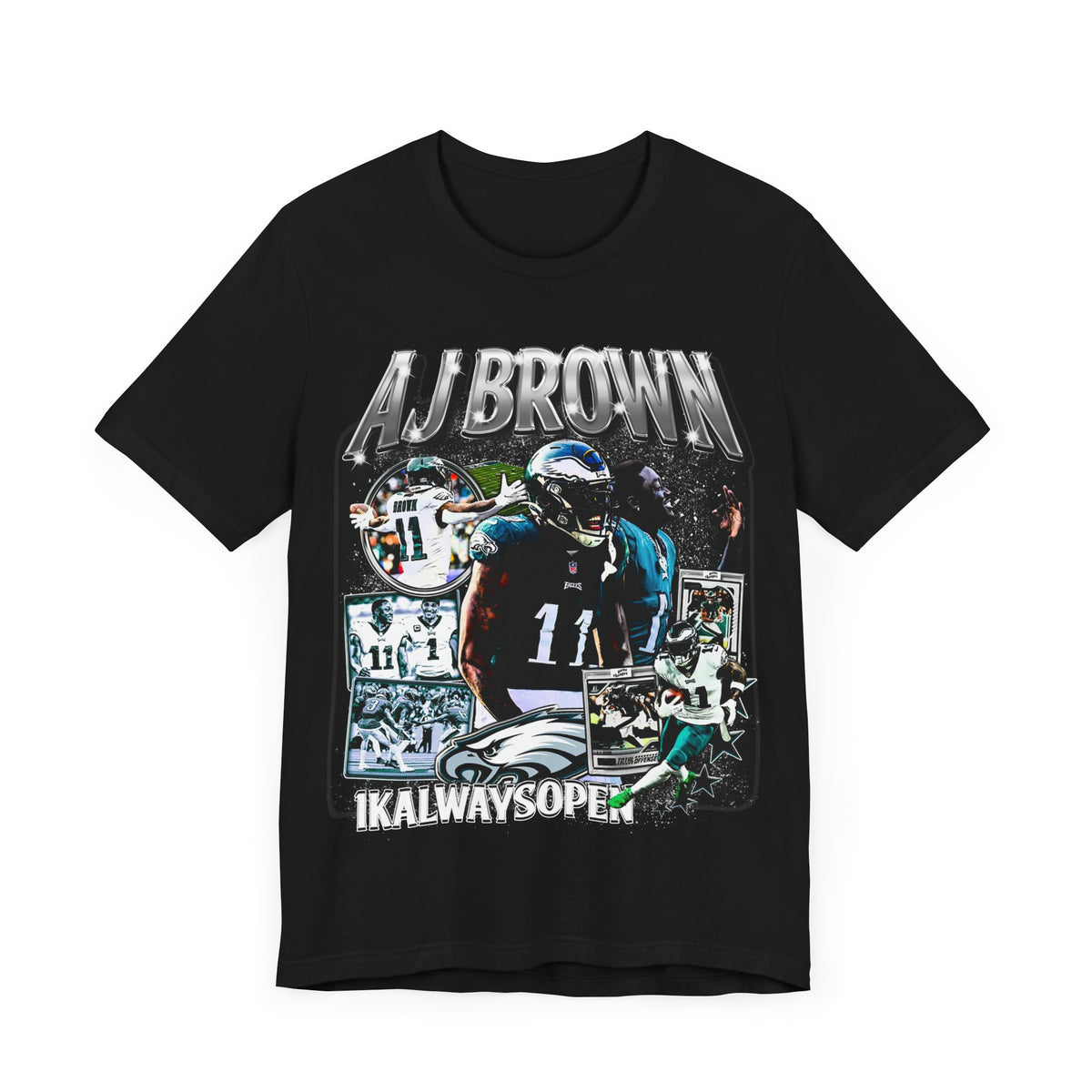 Vintage 90s Football Bootleg Style T-Shirt AJ BROWN Unisex Graphic Tee Shirt