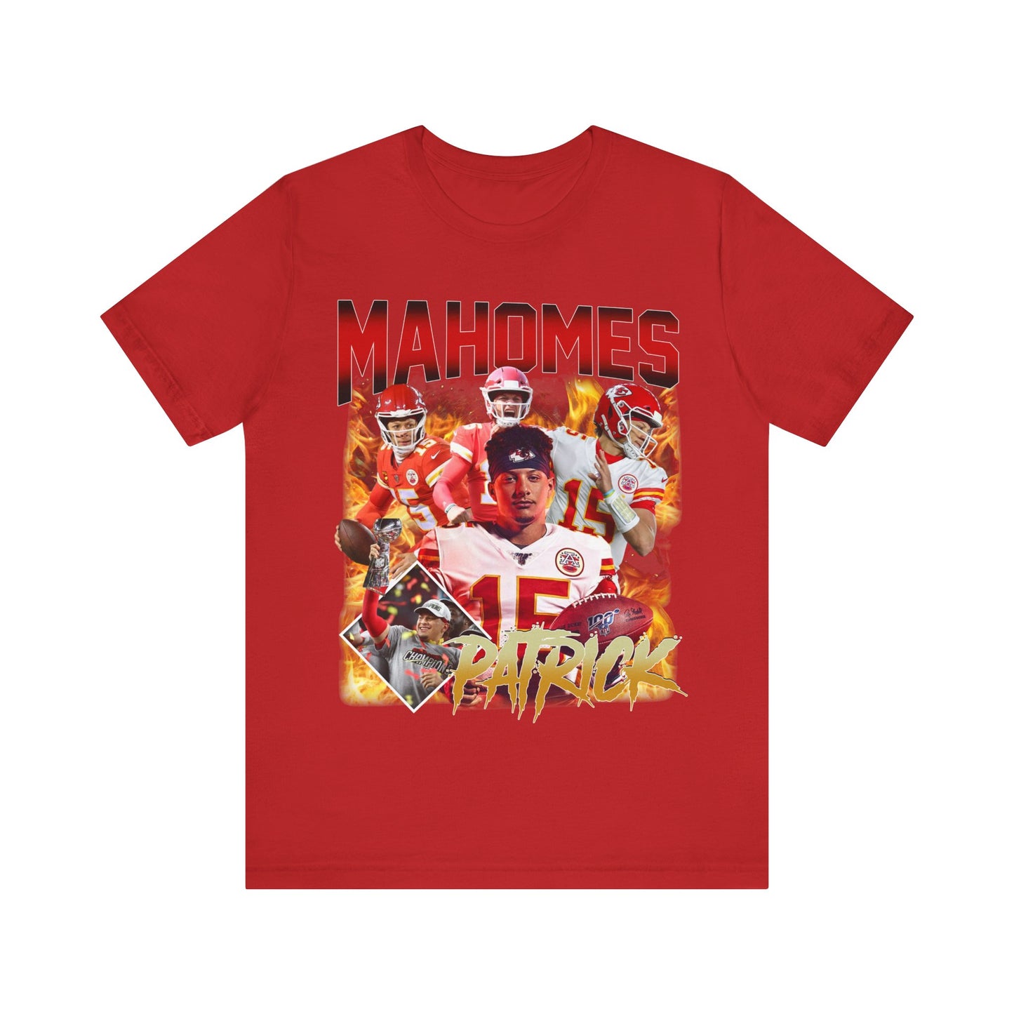 Vintage 90s Football Bootleg Style TShirt PATRICK MAHOMES Unisex Graphic Tee 90s