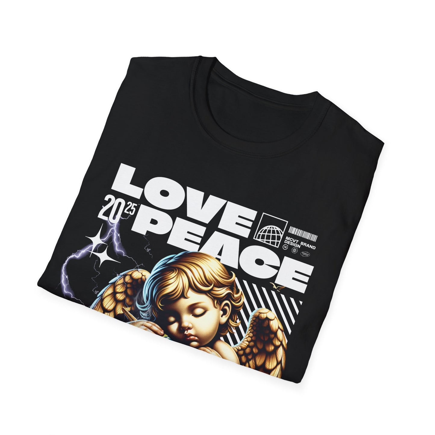 LOVE & PEACE PREMIUM STREETWEAR Unisex Softstyle T-Shirt