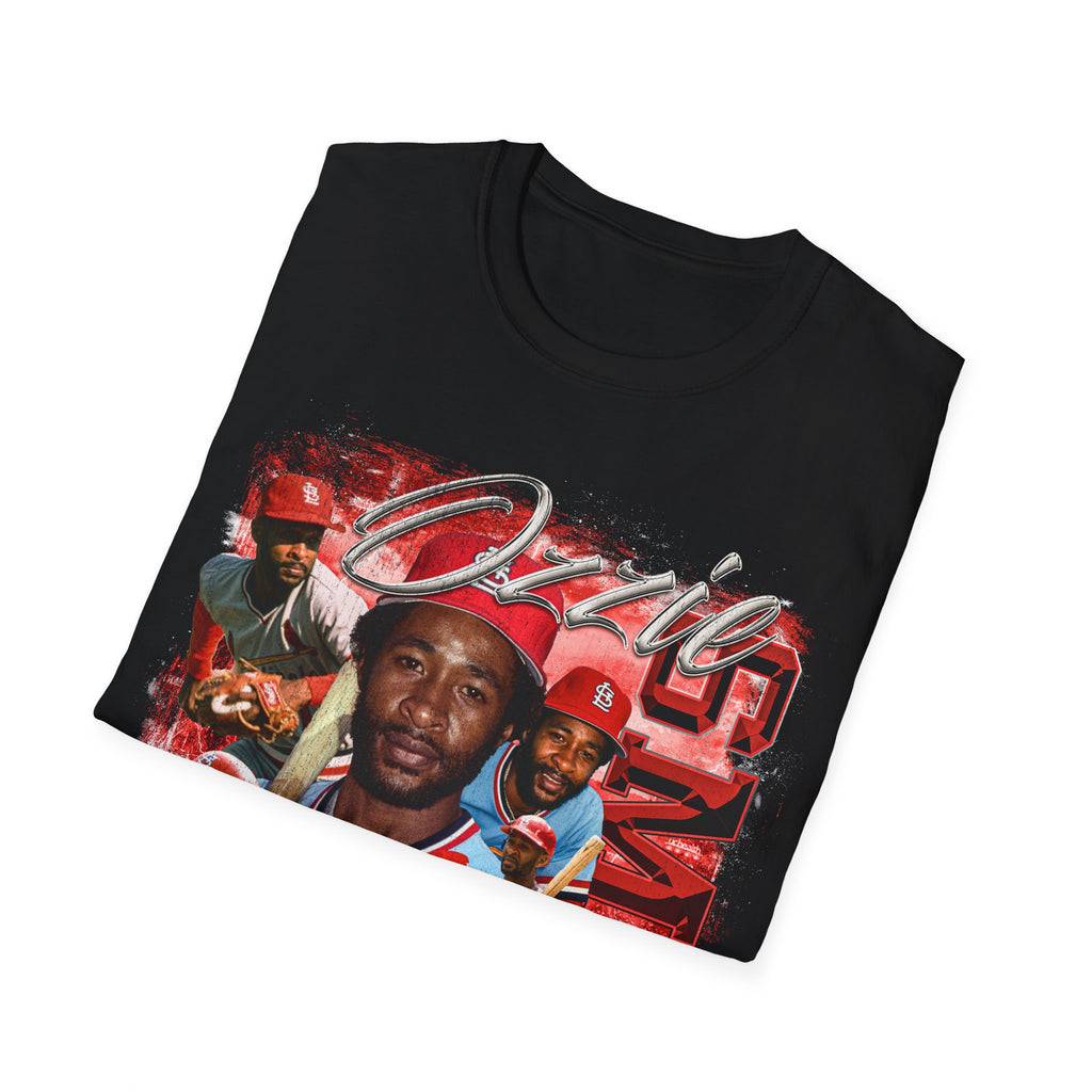 Vintage 90s Baseball Bootleg Style T-Shirt, OZZIE SMITH THE WIZARD Retro Baseball Shirt Unisex Graphic Tee