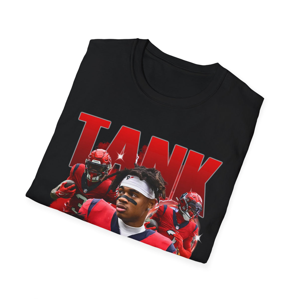Vintage 90s Football Bootleg Style T-Shirt, TANK DELL Vintage Graphic Tee, Retro Football Shirt Unisex Graphic Tee Shirt