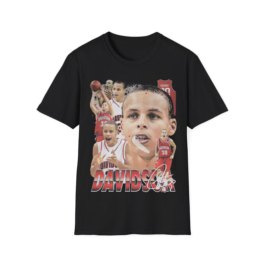 Vintage 90s Basketball Bootleg Style T-Shirt, STEPH COLLEGE Retro Basketball Shirt Unisex Graphic Tee