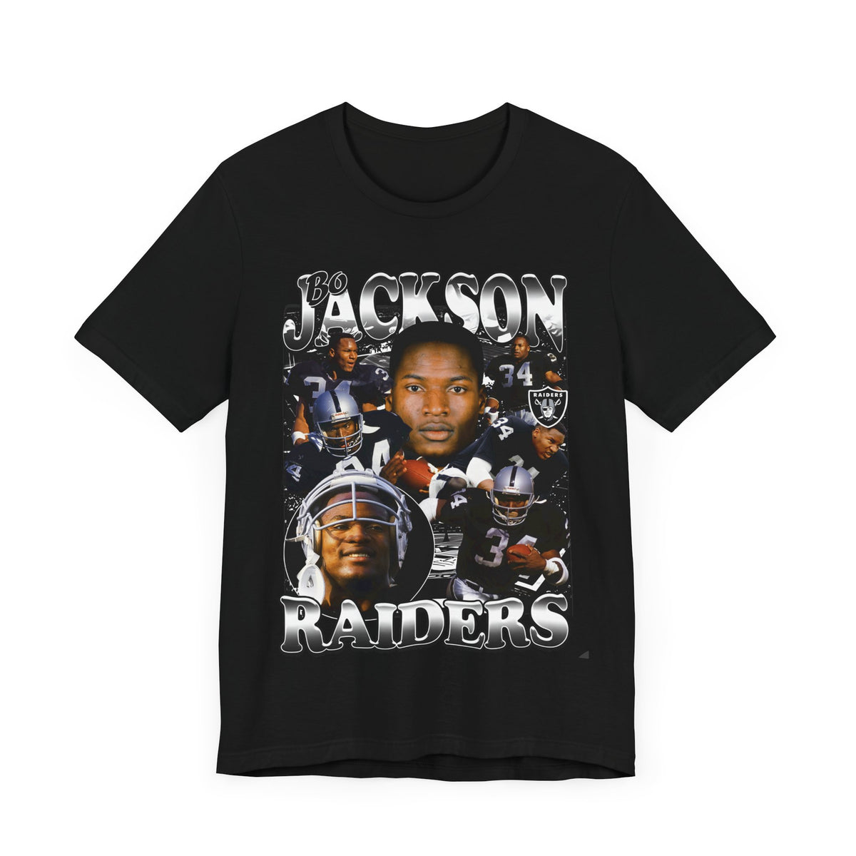 Vintage 90s Football Bootleg Style T-Shirt BO JACKSON 90s Unisex Tee Shirt