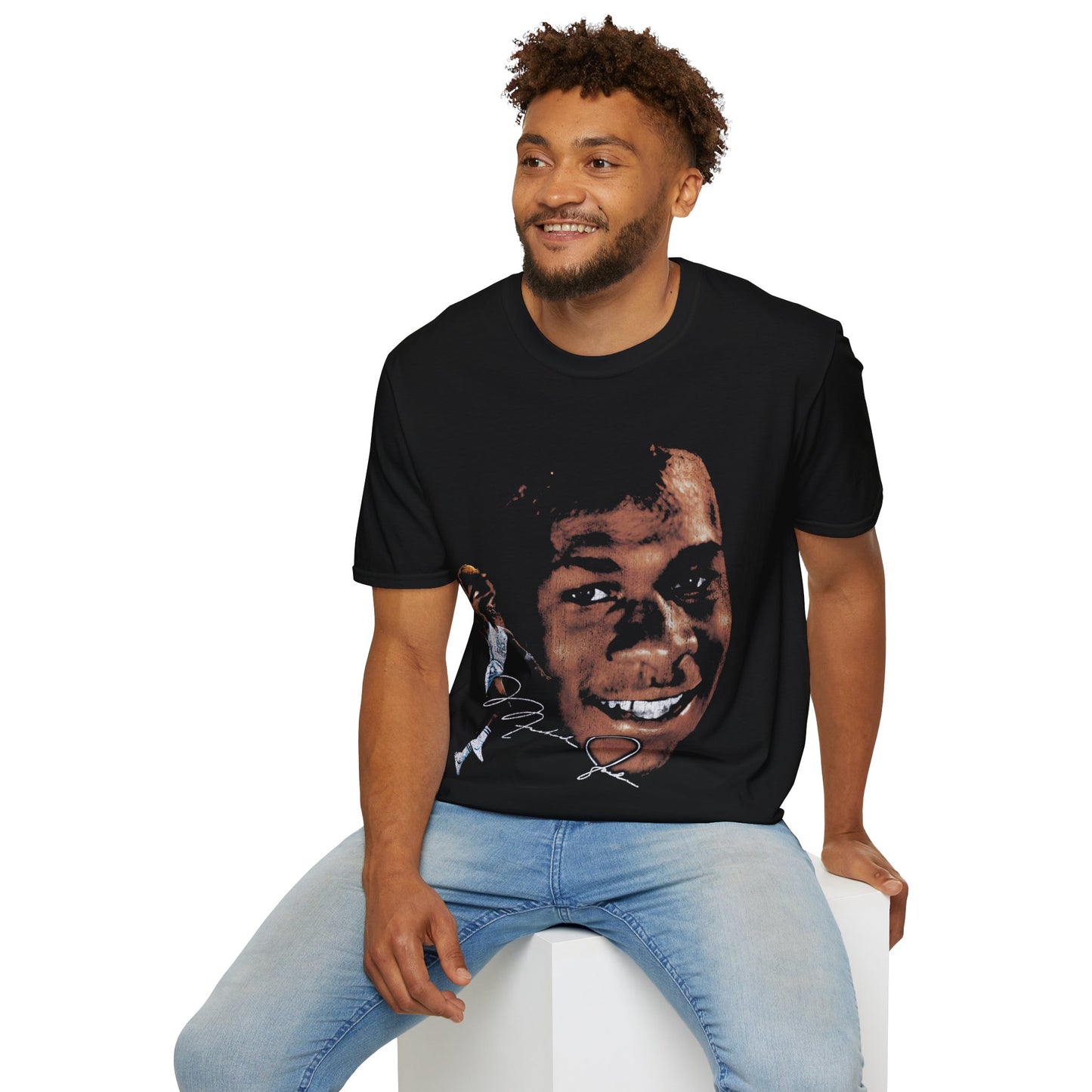 Vintage 90s Basketball Bootleg Style T-Shirt, JORDAN BIG FACE COLLEGE Retro Basketball Shirt Unisex Graphic Tee