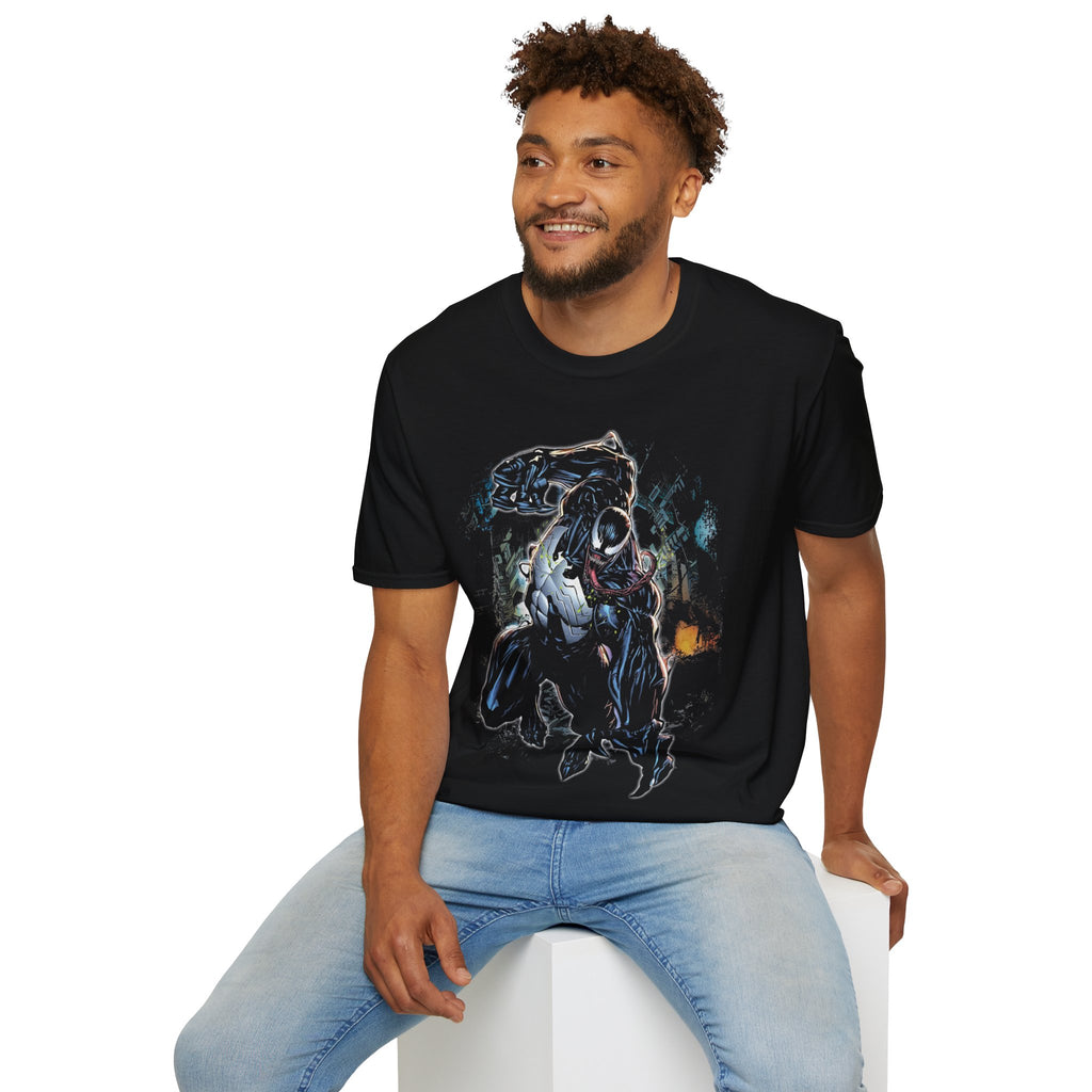 Vintage 90s Superheroes Bootleg Style T-Shirt, VENOM Retro Superheroes Shirt Unisex Graphic Tee