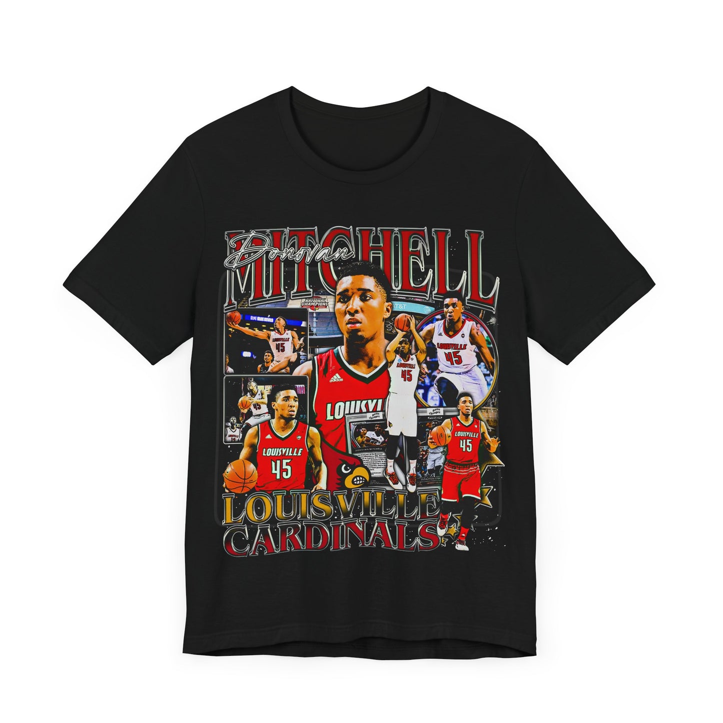 Vintage 90s Basketball Bootleg Style TShirt DONOVAN MITCHELL Unisex Graphic Tee