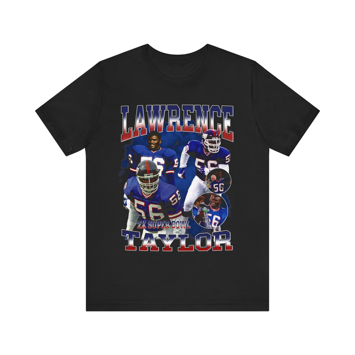 Vintage 90s Football Bootleg Style T-Shirt LAWRENCE TAYLOR Unisex Graphic Tee